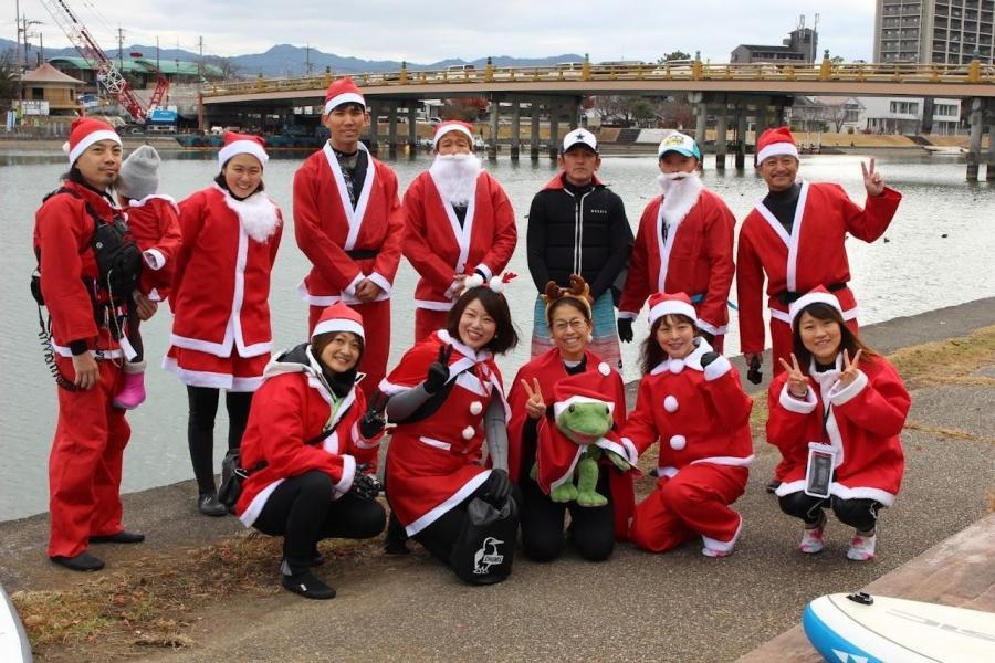 第1回瀬田川サンタクルーズ　無事終了いたしました！-お知らせ